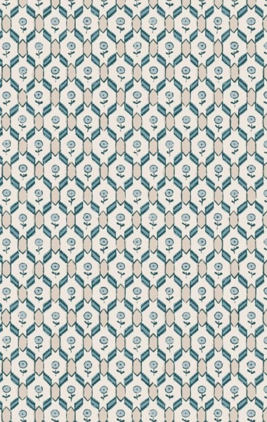 Sandberg Tapete Hugo misty blue