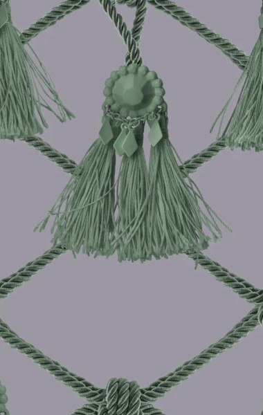 REBEL WALLS Tapete Tassels, Purple Dreams
