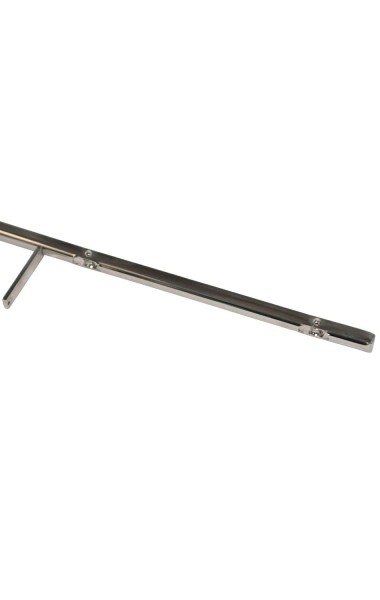 Rauchgasschieber-halter verchromt